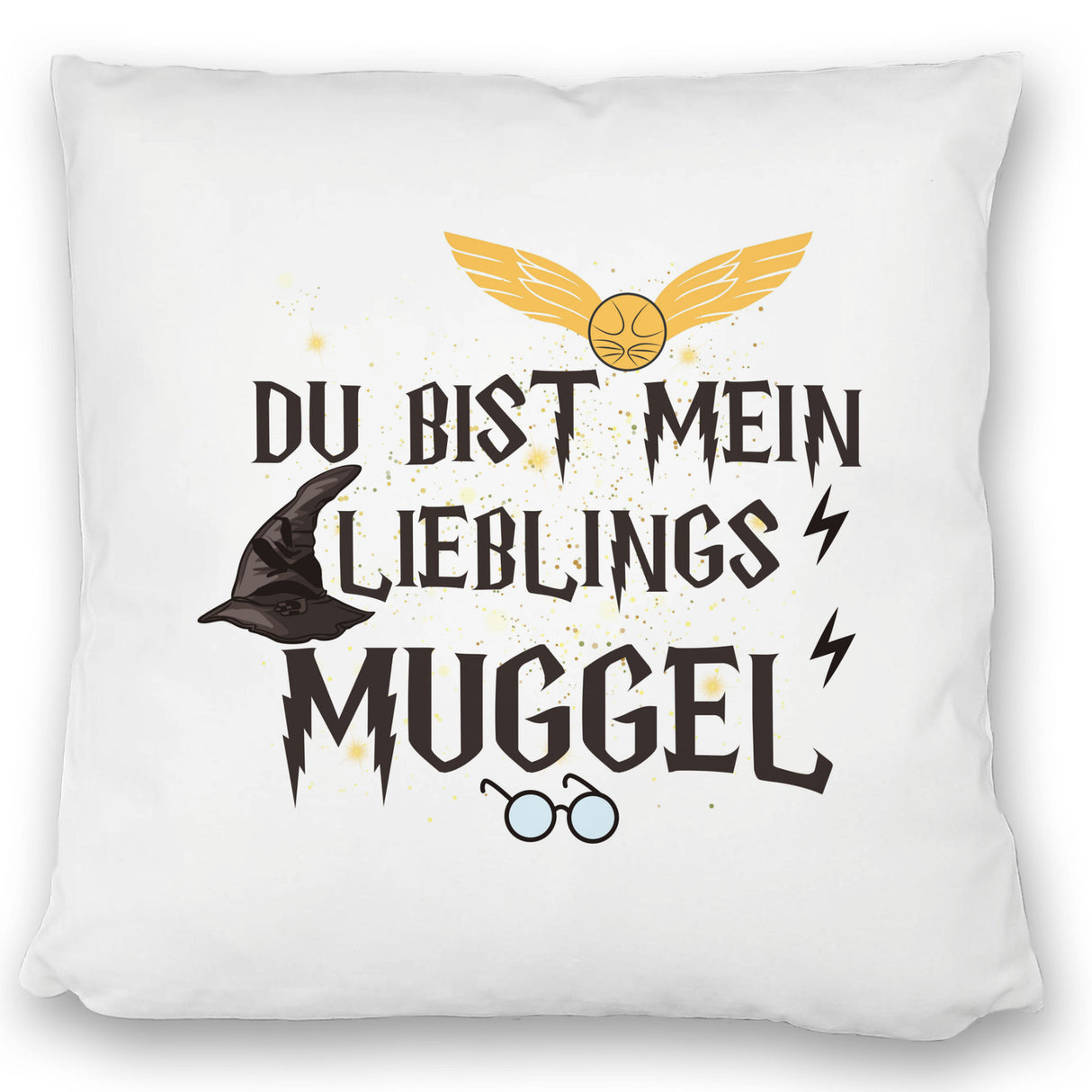 Lieblingsmuggel Kissen für Zauberschüler und Hexen