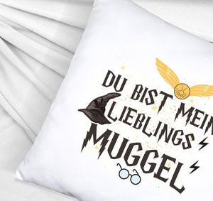 Lieblingsmuggel Kissen für Zauberschüler und Hexen