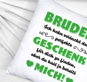 Kissen mit Spruch Mama ich habe versucht das beste Geschenk zu finden
