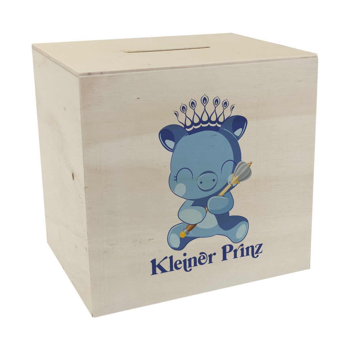 Kleiner Prinz Spardose mit niedlichem Schweinchen