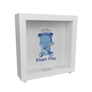 Kleiner Prinz Spardose mit niedlichem Schweinchen