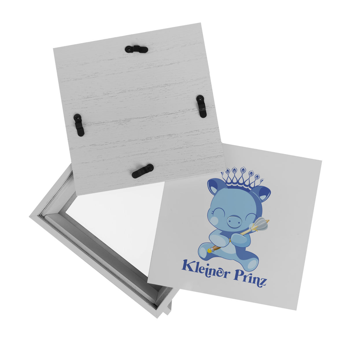 Kleiner Prinz Spardose mit niedlichem Schweinchen