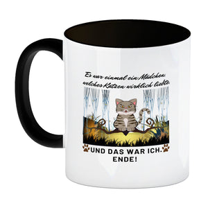 Katzen Märchen Kaffeebecher für Katzenliebhaberin