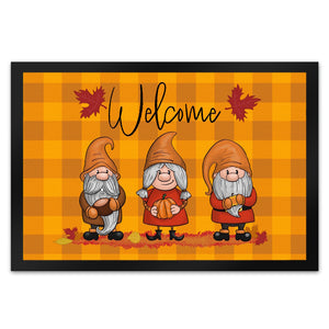 Welcome Wichtel Fußmatte in 35x50 cm in herbstlichen Farben