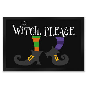 Hexen Fußmatte in 35x50 cm mit Spruch- Witch, please