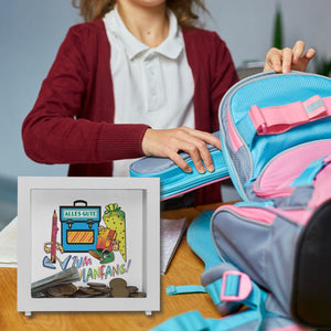 Alles Gute zum Schulanfang Spardose