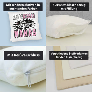 Relax Kissen für gestresste Mamas zum Muttertag