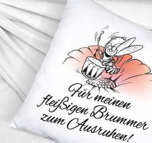 Für meinen fleißigen Brummer Arbeitsbiene Kissen