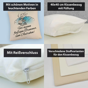Für meinen fleißigen Brummer Arbeitsbiene Kissen
