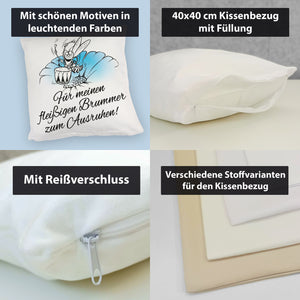 Für meinen fleißigen Brummer Arbeitsbiene Kissen