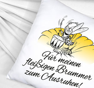 Für meinen fleißigen Brummer Arbeitsbiene Kissen