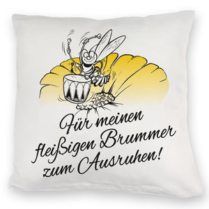Für meinen fleißigen Brummer Arbeitsbiene Kissen