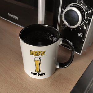 Hefe nice day! Hefeweizen Bier Kaffeebecher