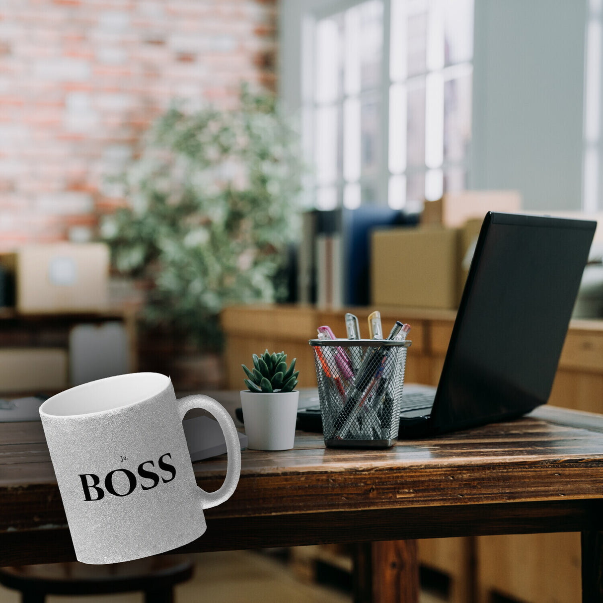 Büro Kaffeebecher - Ja, Boss