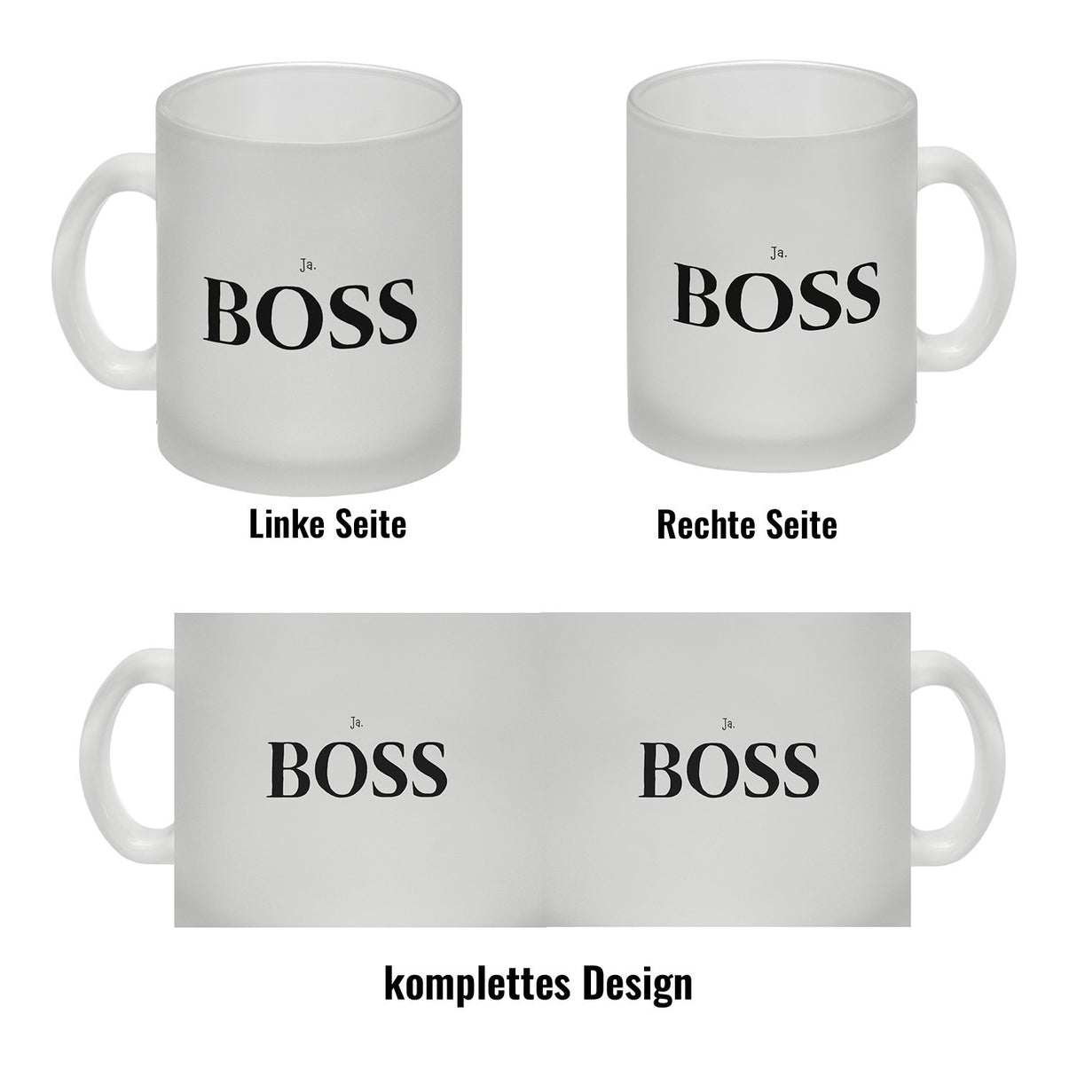 Büro Kaffeebecher - Ja, Boss