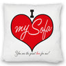 I love my Sofa Kissen zum Thema Faulenzer und Couchpotato