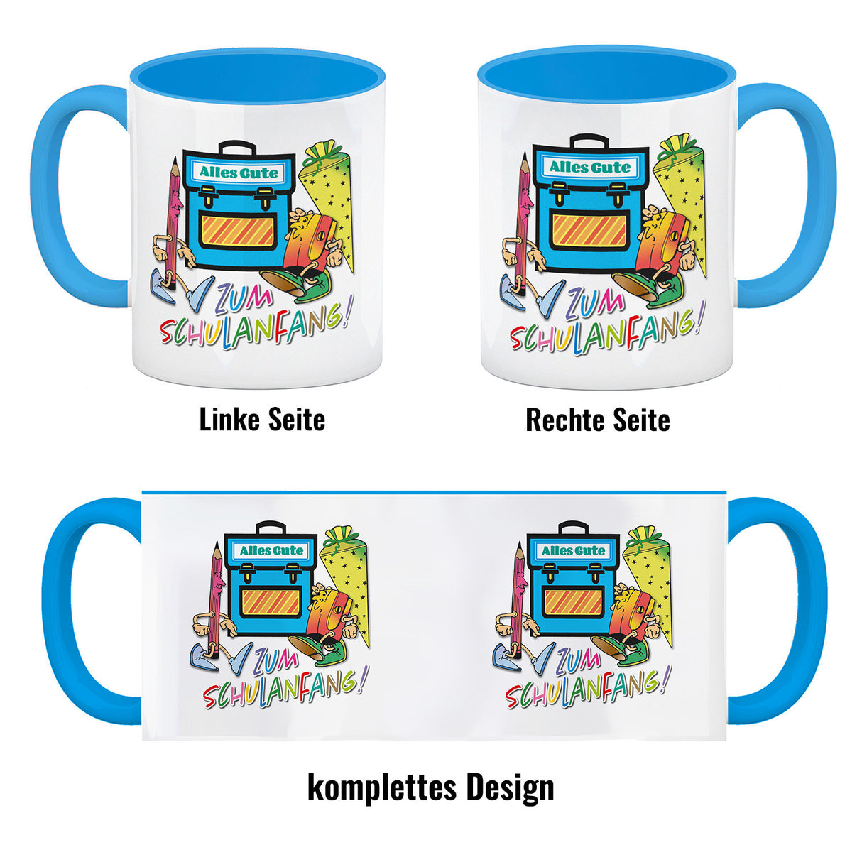 Zum Schulanfang Alles Gute Kaffeebecher