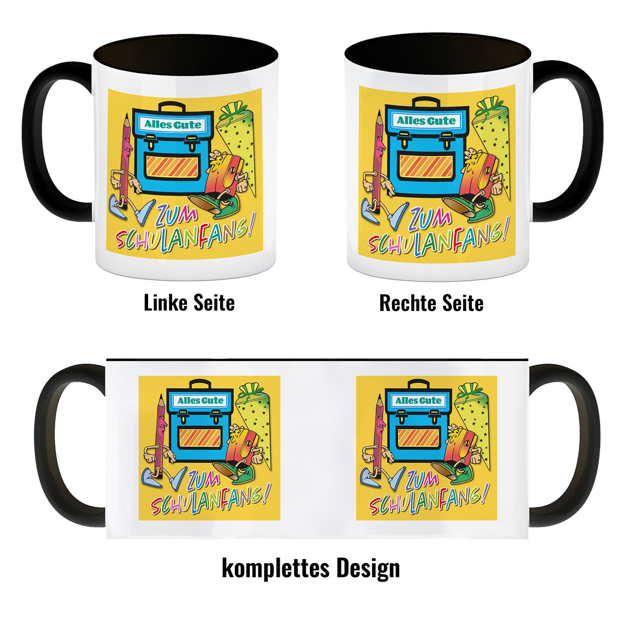 Zum Schulanfang Alles Gute Kaffeebecher