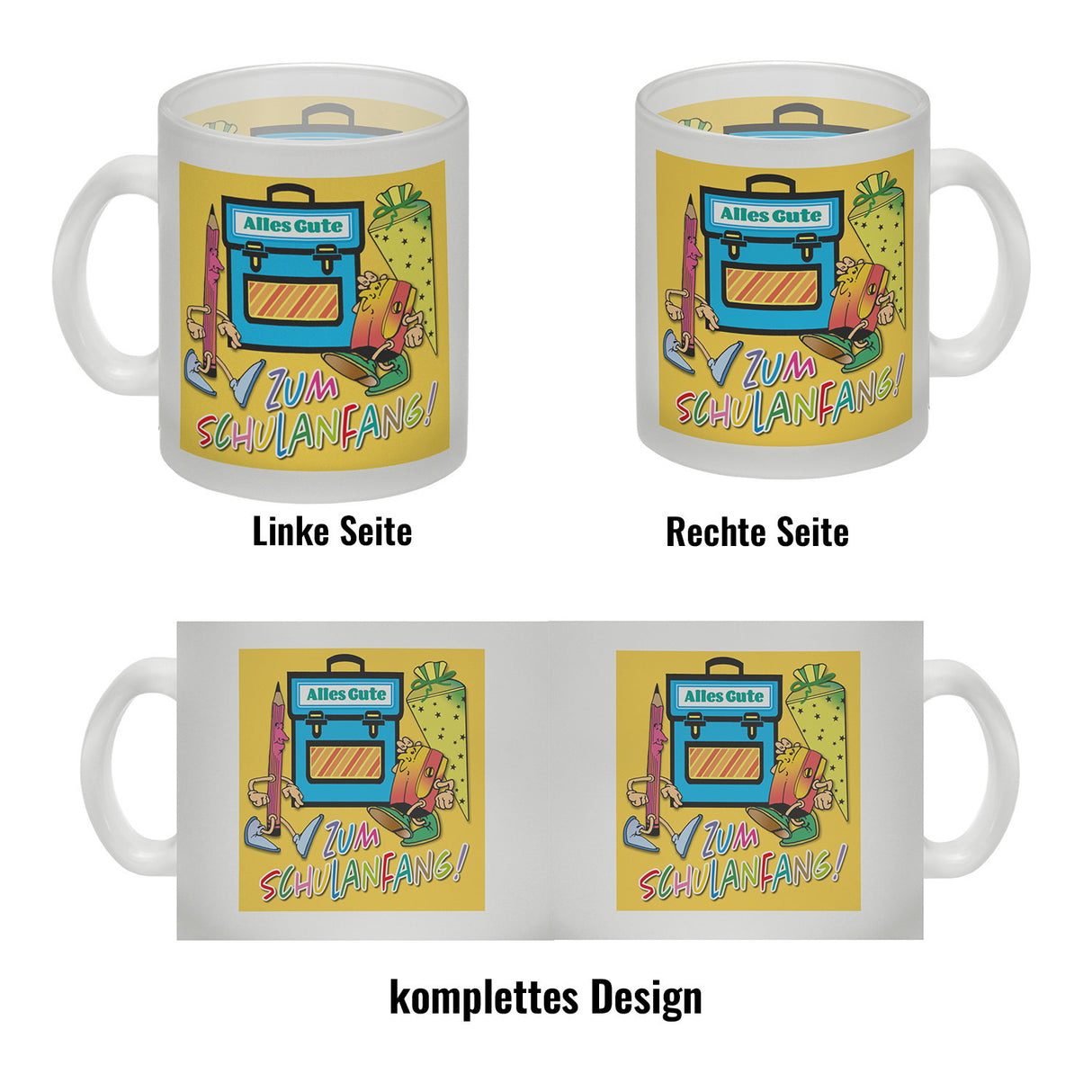 Zum Schulanfang Alles Gute Kaffeebecher