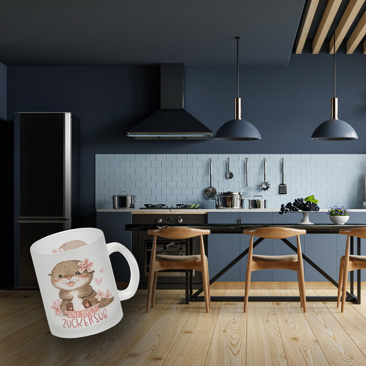 Otter Baby Kaffeebecher mit Spruch Du bist zuckersüß
