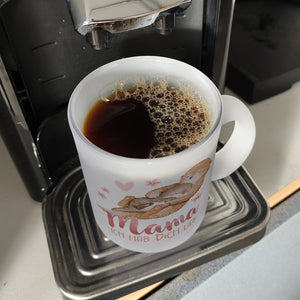 Otter Baby und Mutter Kaffeebecher mit Spruch Mama ich hab dich lieb