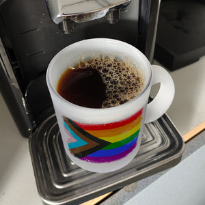 Progress-Pride-Flagge Kaffeebecher