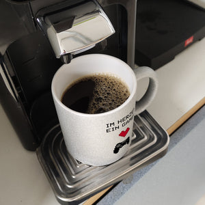 Game Controller Kaffeebecher mit Spruch Im Herzen ein Gamer