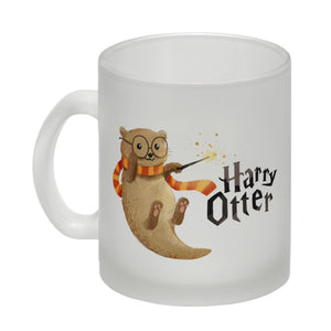 Harry Otter mit Zauberstab Kaffeebecher