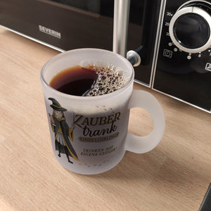 Zaubertrank Kaffeebecher mit Zauberschülerin