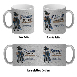 Zaubertrank Kaffeebecher mit Zauberschüler