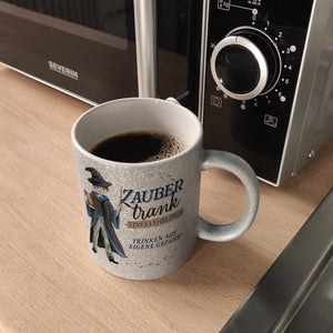 Zaubertrank Kaffeebecher mit Zauberschüler