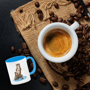 Otter Kaffeebecher mit niedlichem Fischotter