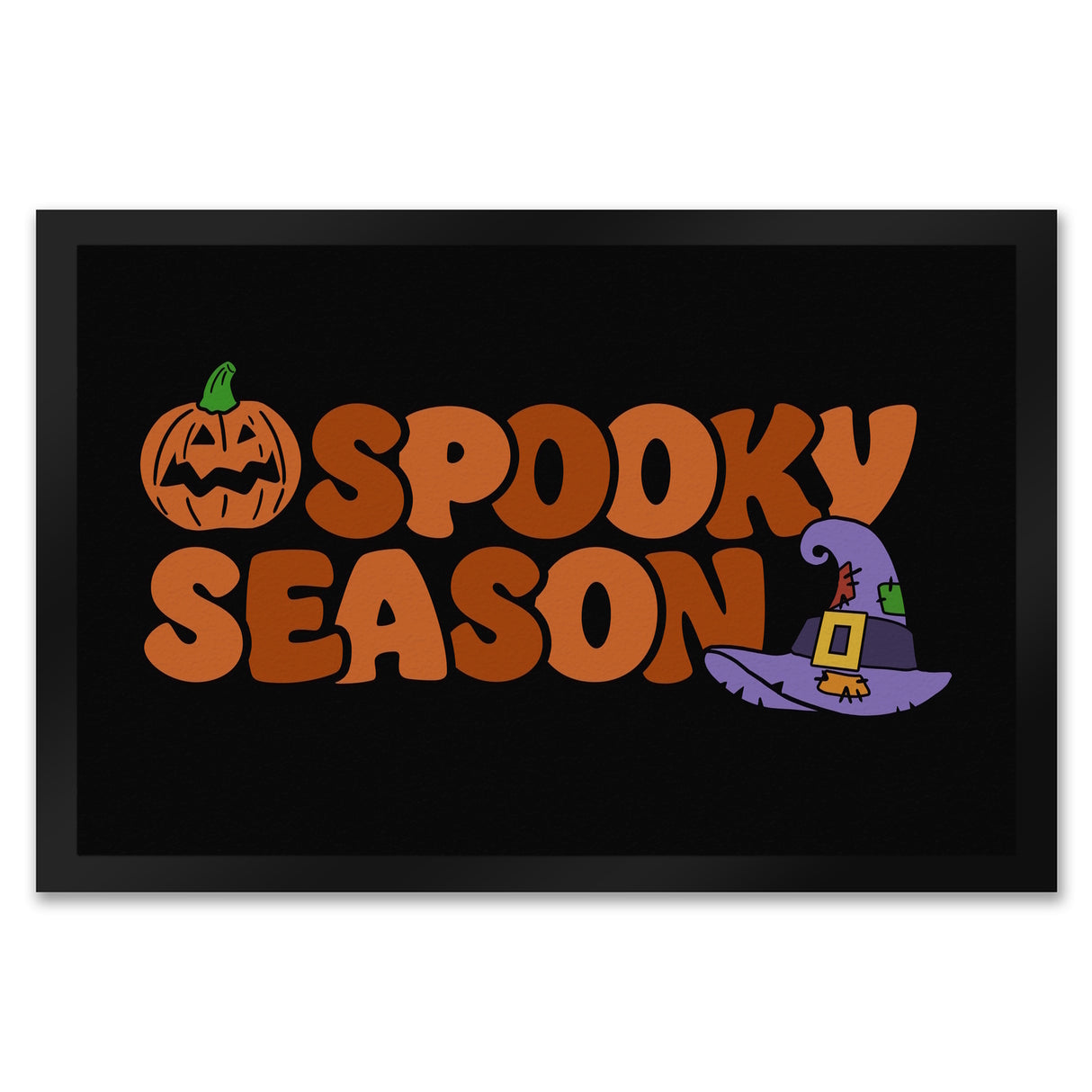 Spooky Season Herbst Fußmatte in 35x50 cm mit Halloween Motiven
