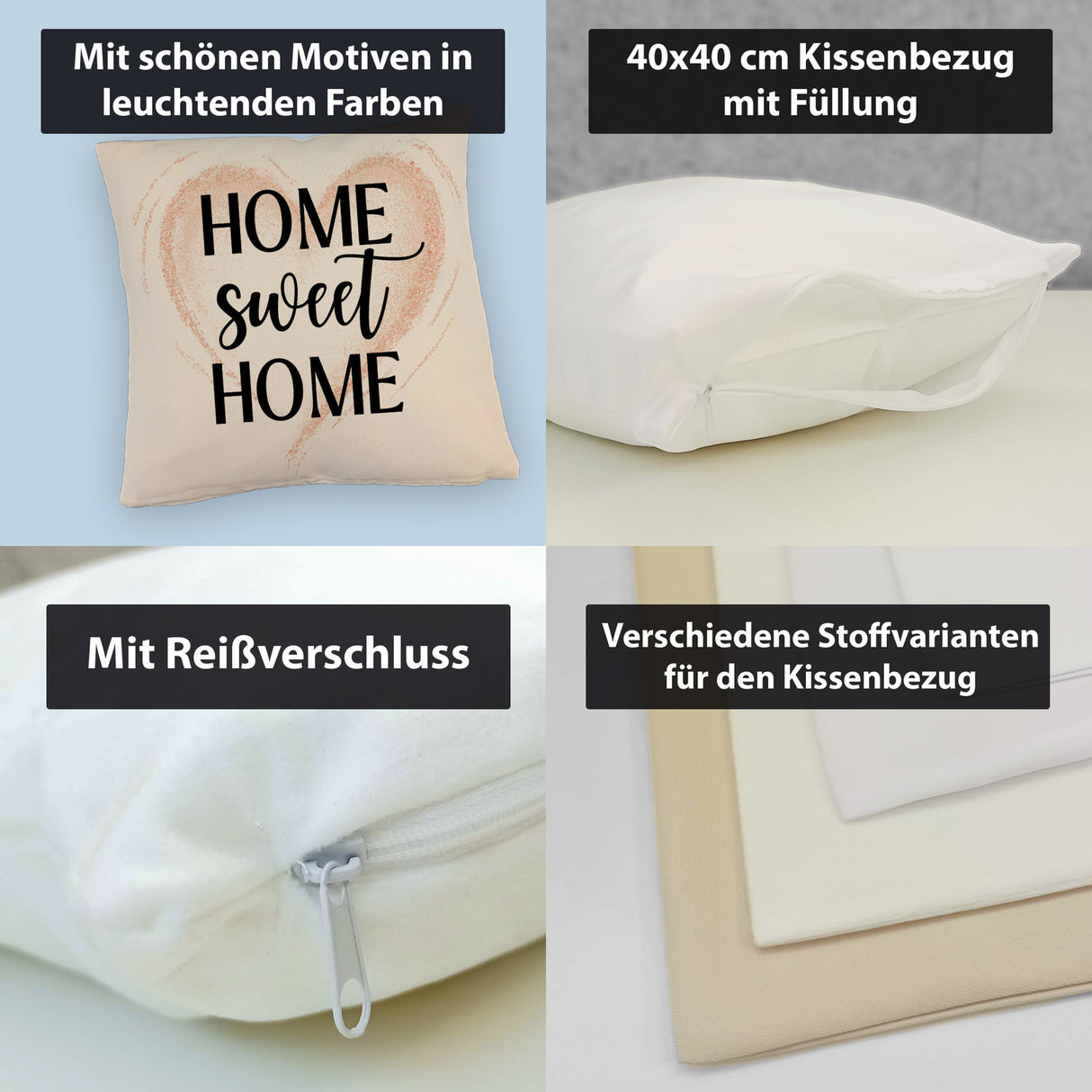 Home Sweet Home Kissen