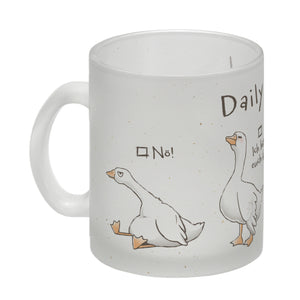 Gilbert die Gans Kaffeebecher mit Spruch Daily Mood