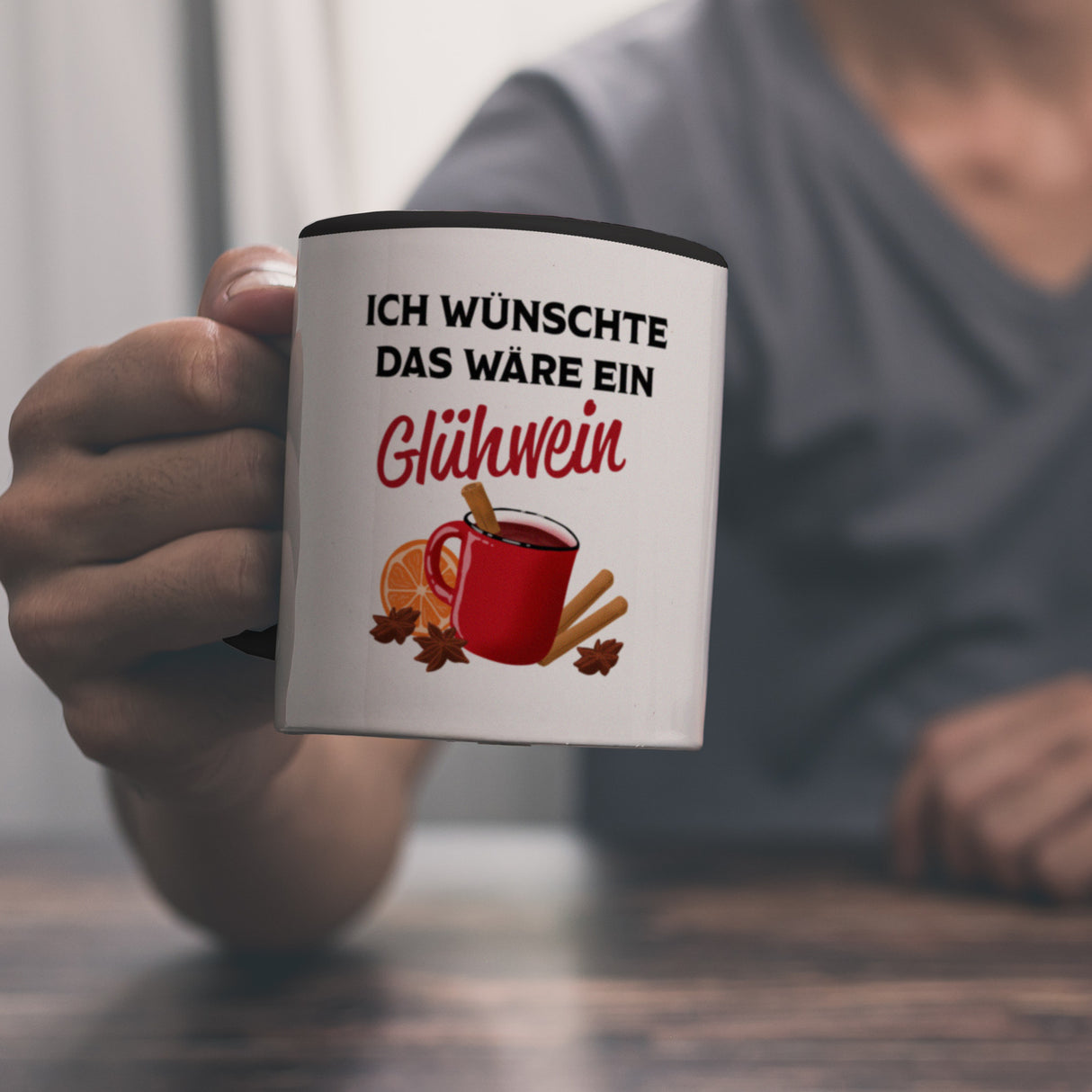 Ich wünschte das wäre ein Glühwein Kaffeebecher