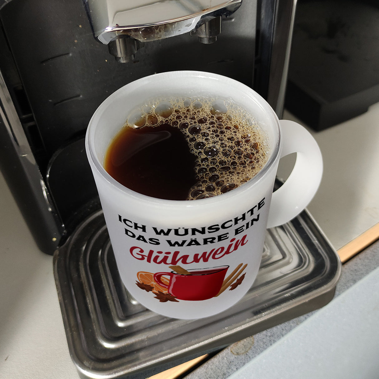 Ich wünschte das wäre ein Glühwein Kaffeebecher