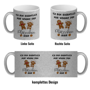 Lebkuchenmännchen Kaffeebecher mit Spruch
