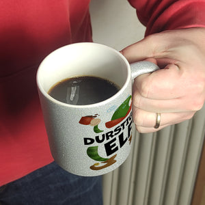 Durstiger Elf Weihnachten Kaffeebecher