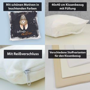 Auftragschiller Kissen mit niedlicher Fledermaus