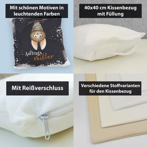 Auftragschiller Kissen mit niedlicher Fledermaus