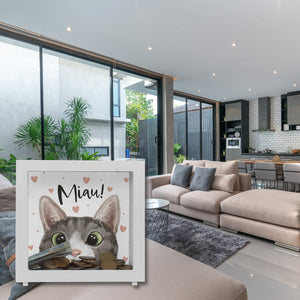 Miau Katze Spardose