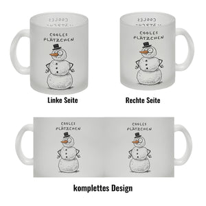 Weihnachtsmann am Naschen Kaffeebecher mit Spruch Erwischt