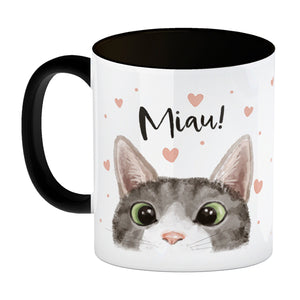 Miau Katze Kaffeebecher