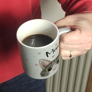 Miau Katze Kaffeebecher