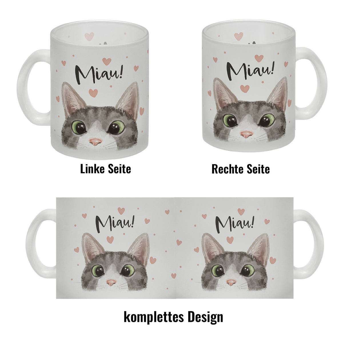 Miau Katze Kaffeebecher