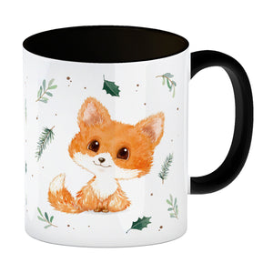 Baby Fuchs im Aquarellstil Kaffeebecher