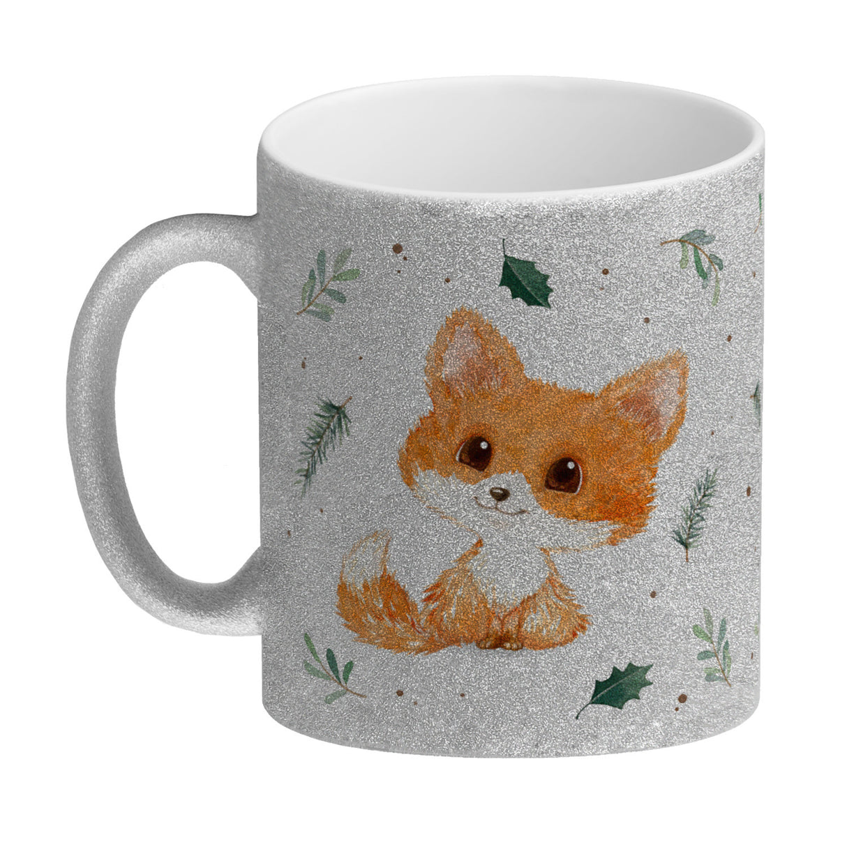 Baby Fuchs im Aquarellstil Kaffeebecher