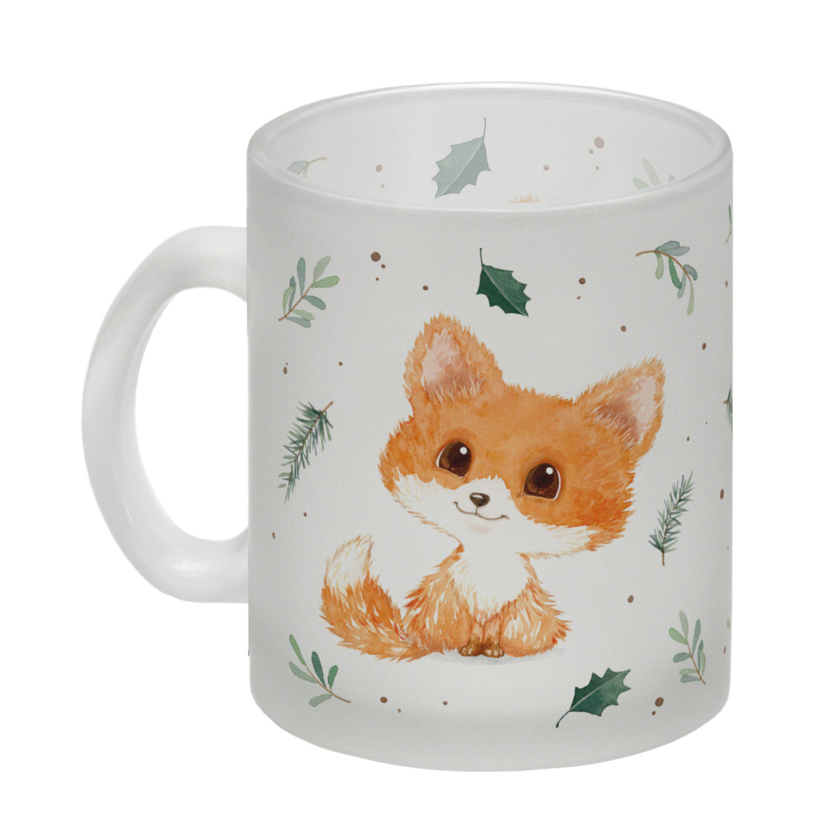 Baby Fuchs im Aquarellstil Kaffeebecher
