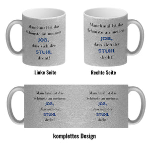 Highlight meines Jobs Kaffeebecher mit Spruch